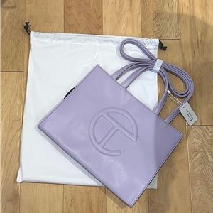 NWT Telfar Lavender Medium Shopping Bag